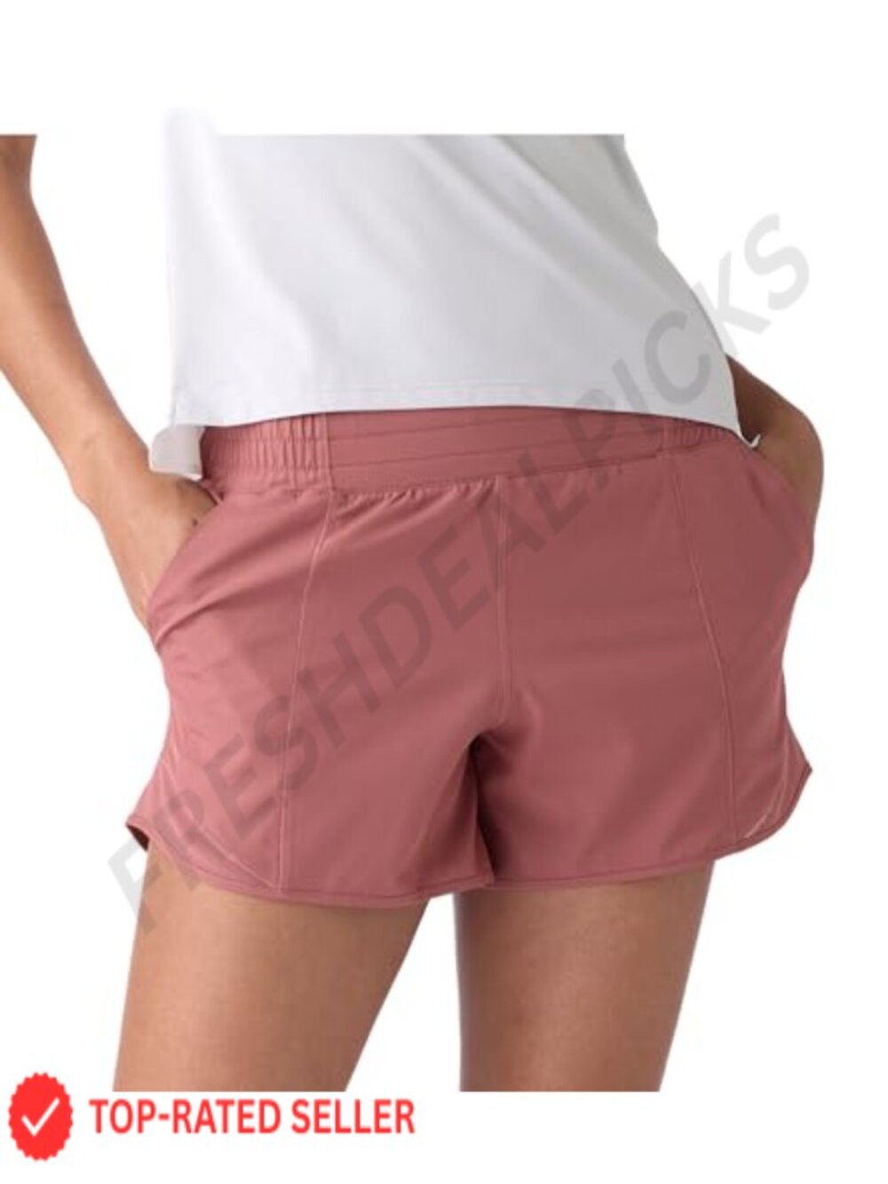 High Waisted 4" Running Shorts with Pockets for Women